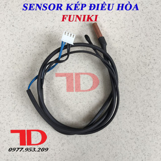 Đầu dò cảm biến dàn lạnh funiki, sensor kép điều hòa funiki TD Điện lạnh Thuận Dung