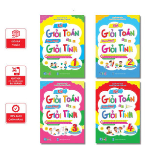 Sách - Combo 4 Quyển Để Giỏi Toán Con Phải Giỏi Tính - Dành Cho Bé Lớp 1 Đến Lớp 4 (4 Quyển) - An Trí Đức - Q GT 12