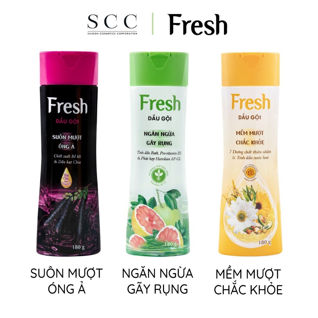 [HB GIFT] Dầu gội Fresh 180gram