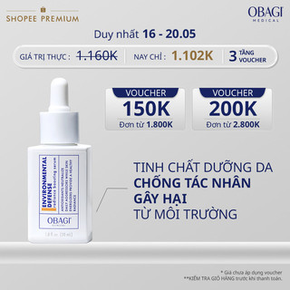 Tinh Chất Dưỡng & Bảo Vệ Da Khỏi Các Tác Nhân Môi Trường Obagi Clinical Environmental Defense Radiance Boosting 30ml