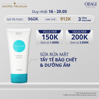 Sữa Rửa Mặt Tẩy Tế Bào Chết Obagi360 Exfoliating 150ml