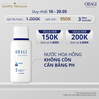 Nước Hoa Hồng Không Cồn Cân Bằng pH Obagi Nu-Derm 198ml