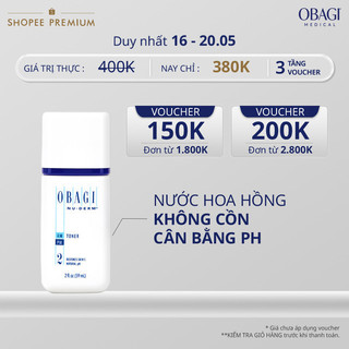  Nước Hoa Hồng Không Cồn Cân Bằng pH Obagi Nu-Derm 59ml