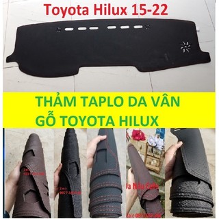 THẢM CHE NẮNG TAPLO HILUX (2021-2019)-(2018-2014)-(2008-2013) CHẤT LIỆU NHUNG VÀ DA-THẢM TAPLO XE HƠI CAO CẤP