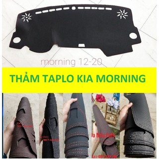 KIA MORNING 2011-2020- THẢM CHỐNG NẮNG TAPLO NHUNG HÀNG CAO CẤP-BẢO HÀNH 24 THÁNG