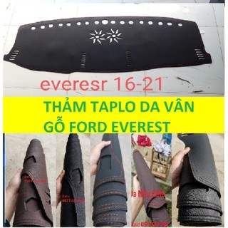 THẢM CHỐNG NÓNG TAPLO XE FORD EVEREST 2021 2020 2019 2010 2005 THẢM CHE NẮNG HƠI TAPLO CAO CẤP CHẤT LIỆU DA VÂN CARBON