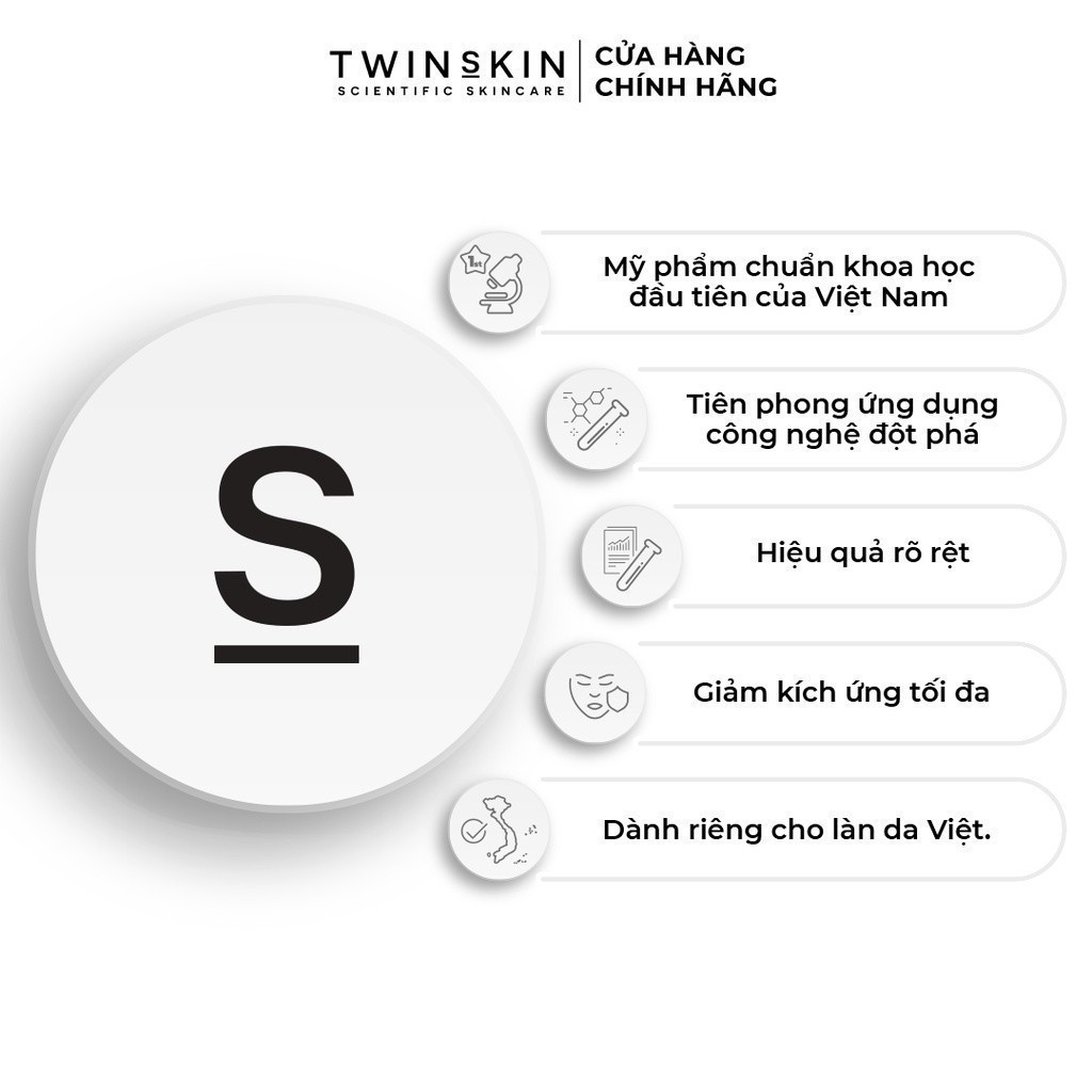 Sữa Rửa Mặt Tạo Bọt Kiểm Soát Dầu - Total Cleansing Foam Twins Skin 100ml