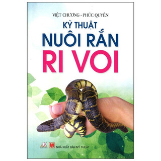 Sách - kỹ thuật nuôi rắn ri voi - vlb