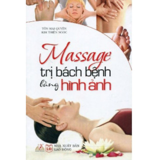 Sách - massage trị bách bệnh bằng hình ảnh - vlb