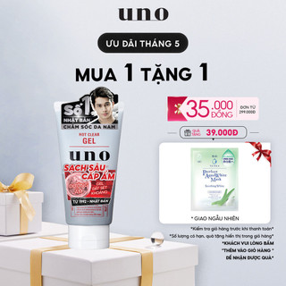 Gel rửa mặt Tạo nhiệt Cấp ẩm cho mọi loại da UNO Hot Clear Gel 120g