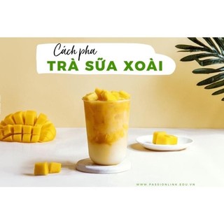 [Bán rẻ nhận 5 sao] 200gr BỘT TRÀ SỮA XOÀI