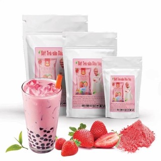 200gr bột trà sữa dâu tây