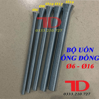 Bộ lò xo uốn ống đồng phi 6 - 16 td điện lạnh thuận dung