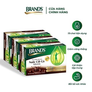 Combo 3 nước cốt gà brand's vị sô cô la