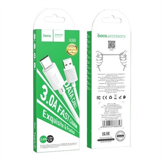 Cáp HoCo X88 Type C ra Type C dài 1m 60W (Trắng)