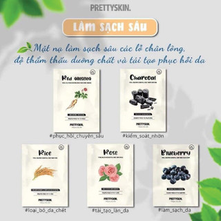 Mặt Nạ Giấy Hàn Quốc Pretty Skin Dưỡng Da 23ml