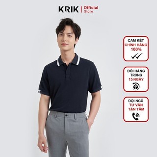 Áo Polo Nam KRIK Cổ Đức Chất Liệu Cotton Cao Cấp Form Regular Rộng Thoáng PL2024