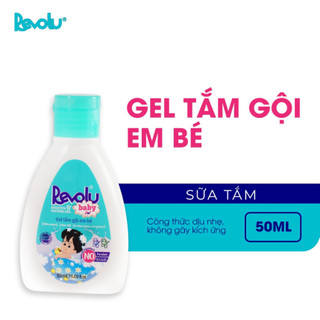 Gel tắm gội Revolu Baby cho em bé 50ml