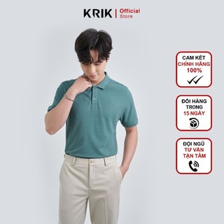 Áo Polo Nam Cổ Đức Form Fitted Chất Liệu Cotton Local Brand KRIK PL2037