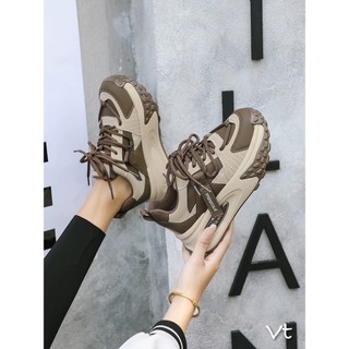 Thể thao nâu đế sần Qc fullbox 35-39