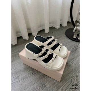 Lê xuồng 2 màu đen trắng 35-38 fullbox