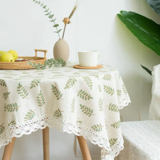  KHĂN TRẢI BÀN TRÒN-VUÔNG vải canvas thô mộc dày dặn vintage decor bàn tiệc sinh nhật 