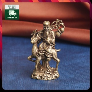 Tượng Đồng Thau Hình Ông Thọ Cưỡi Hươu