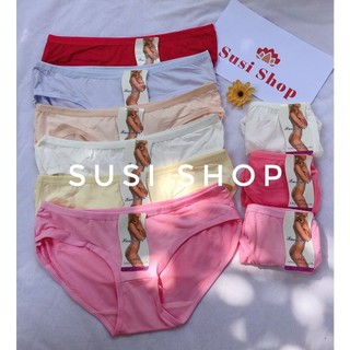 Combo 10 quần lót nữ cotton thái lan , size 40-55kg