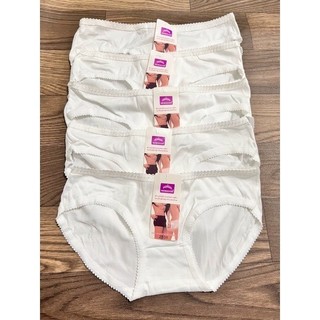 Bộ 10 Quần Lót Cotton Trắng