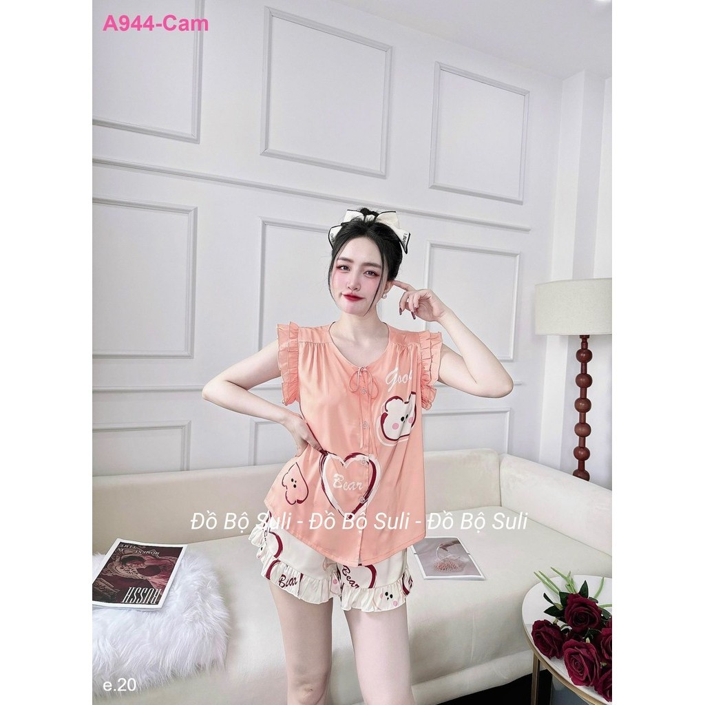 Bộ Đùi Cánh Tiên Lụa Latin A944 - Đồ Bộ Suli