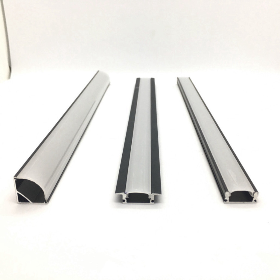 Thanh Nhôm Định Hình Led 12V, Máng Nhôm Đèn Led Dây, Ray Ke U Góc Y V Trang Trí Tủ Bếp, Tủ Quần Áo, 