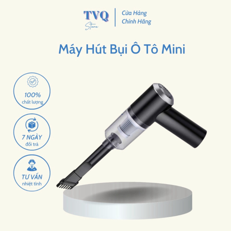 Máy Hút Bụi Ô Tô Thiết Kế Cầm Tay Đa Năng Nhỏ Gọn Tiện Lợi Dễ Dàng Sử Dụng (TVQ.Store)