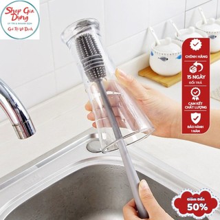 Cây cọ rửa cốc chén, bình sữa  silicon, cây rửa cốc ly, cọ silicon, cọ cốc, chai lọ, bình sữa cao cấp, cọ vệ sinh chai