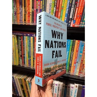 Sách - Why Nations Fail by Daron Acemoglu - Business & Economy English Book - Sách Ngoại văn