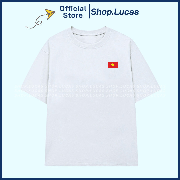 Áo Thun LÁ CỜ ĐỎ SAO VÀNG VIỆT NAM Mặc Đi Du Lịch Unisex Nam Nữ UIT