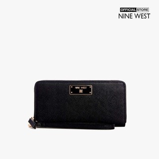 NINE WEST - Ví dài phom chữ nhật phối khoá zip Brodie NGS137546-BLA