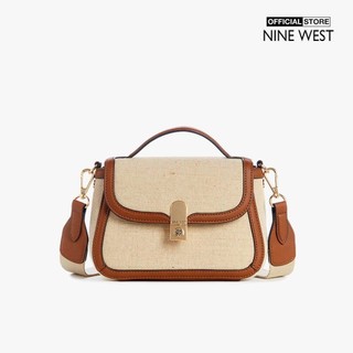 NINE WEST - Túi đeo chéo phom chữ nhật phối nắp gập Adelaide NGW138278-SDT