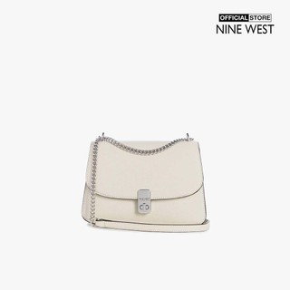 NINE WEST - Túi đeo chéo phom chữ nhật nắp gập phối dây xích Minka NYX516511-MIL