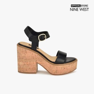 NINE WEST - Giày sandals nữ đế xuồng quai mảnh Amye WNAMYE3-BLK01