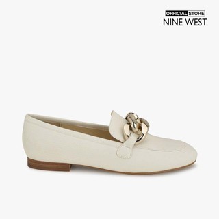 NINE WEST - Giày lười nữ mũi nhọn Aspyn WNASPYN3-WHI01