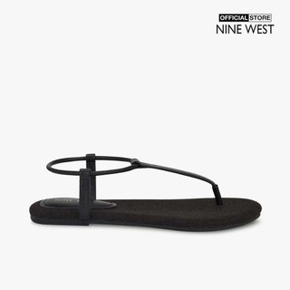 NINE WEST - Giày sandals nữ xỏ ngón điệu đà Bassie WNBASSIE9-BLK03