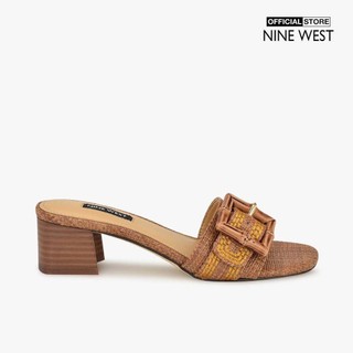 NINE WEST - Giày mules cao gót nữ đế trụ Garta WNGARTA2-DBR01