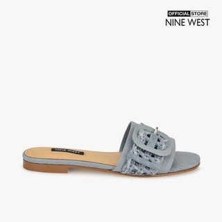 NINE WEST - Dép quai ngang nữ khoá gài Hagleigh WNHAGLEIGH2-MBL01