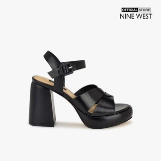 NINE WEST - Giày sandals nữ đế cao quai chéo Jalissa WNJALISSA3-BLK01