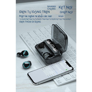 Tai Nghe Bluetooth Không Dây Âm To Mic Rõ Pin Trâu Chạm Cảm Ứng Chạm Định Vị XSR STORE