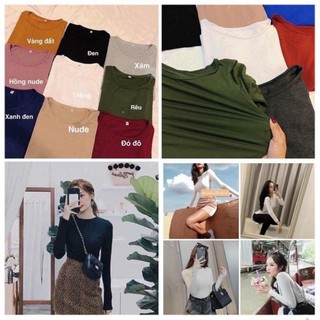 [CHỈ BÁN CHUẨN THÁI] ÁO THUN NỮ TAY DÀI RAINBOW THÁI LAN