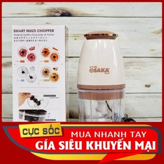 Máy Xay Đa Năng Osaka Nhật Bản - Máy Xay Sinh Tố,Thịt Cao Cấp- Gia Vị Tiện Lợi -Lưỡi Dao Lớn Không Gỉ Minh Hiếu Store