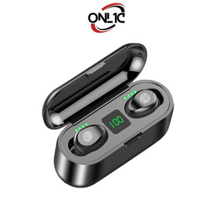 Tai Nghe Bluetooth AMOI F9 chính hãng ONL1C,cảm ứng cực nhạy,chống nước IPX5,tích hợp sạc dự phòng SP01