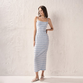 RECHIC Đầm 2 dây Josie form ôm body trơn sang trọng thanh lịch