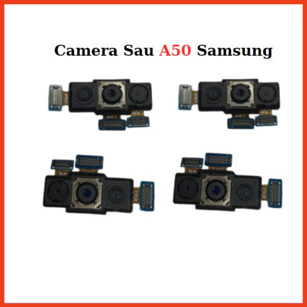 Camera sau samsung A50, bộ 3 camera